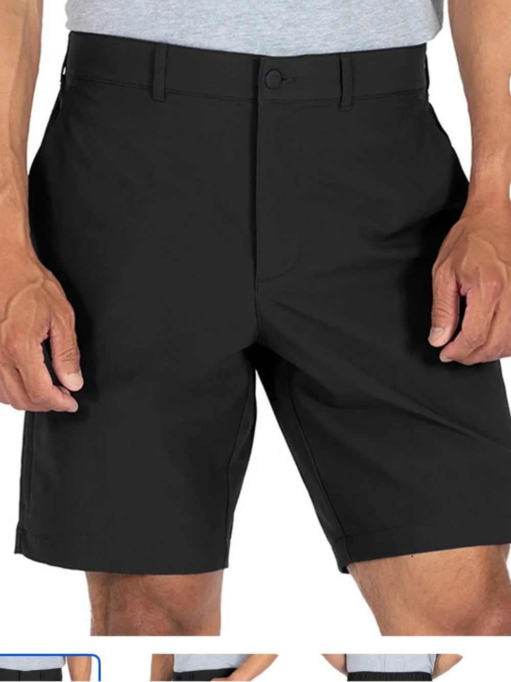 Gerry Tech Short - Men's Straight-Fit Light Gray Performance Shorts